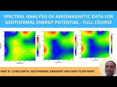 (Part 8) Spectral Analysis of Aeromagnetic Data For Geothermal Energy Potential - Full Course