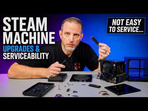 How to Upgrade Steam Machine SSD and RAM...