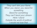Utopia - Stand For Something Lyrics