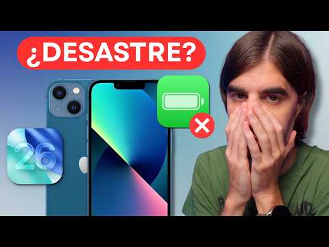 Consumo de batería post-iOS 26: qué está pasando en tu iPhone