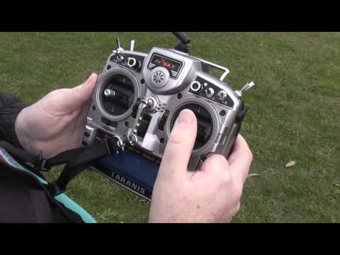 FrSky Taranis X9D First Flight Test