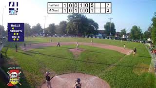 Town and Country 12U State Championship Game #1 Fairfield vs Madison Grant