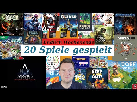 20 Spiele gespielt  Monatsrückblick mit Kurzreviews - Endlich Wochenende November 2022