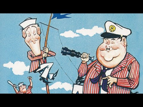 C' ERA UNA VOLTA UN PICCOLO NAVIGLIO (1940) Film comico con Stanlio & Ollio