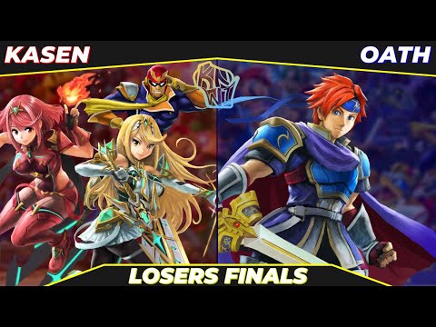Kasen (Pyra/Mythra, C. Falcon) vs Oath (Roy) - WInvitational Losers Finals