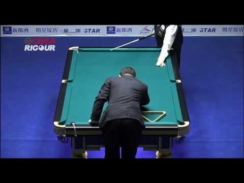 Chu Bingjie VS Chris Melling (ENG) - Mens Last 32 - 2016 Chinese Pool International Open Miyun Event