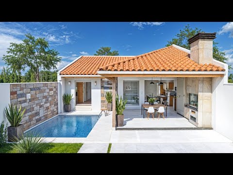 CASA PEQUEÑA SIMPLE CON EDÍCULA │ 1 DORMITORIO │ 10X5 │ 50M² │ TERRENO 10X20