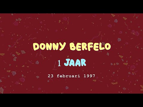 Donny Berfelo 1 jaar 23 februari 1997