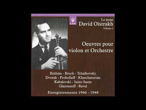 David Oistrakh - Kabalevsky Violin Concerto in C major (complete)