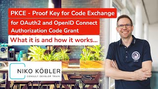 #PKCE explained - Proof Key for Code Exchange for #OAuth2 Authz Code Grant | Niko Köbler (@dasniko)