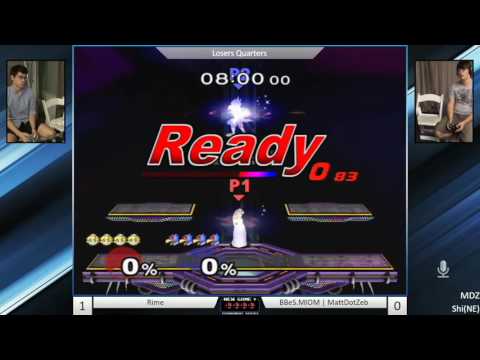 New Game Plus LV -  Rime vs MattDotZeb SSBM L7