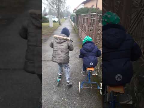 preteky so sestrou Kristinov