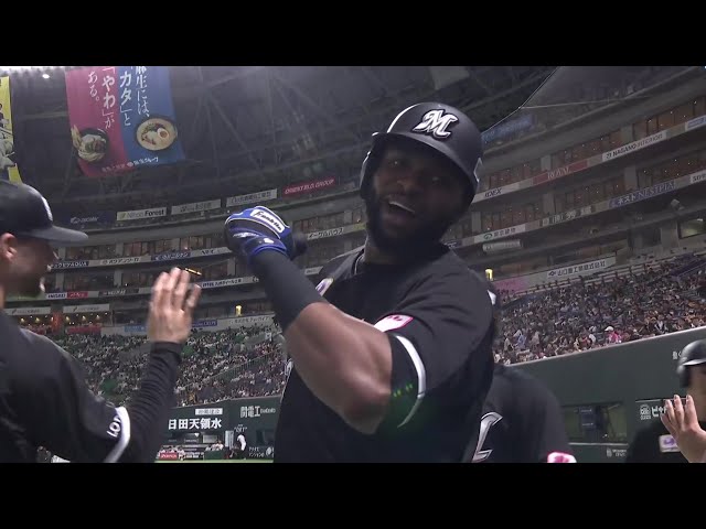 【1回表】先制弾!! マリーンズ・ポランコ 今季第4号となる3ランホームランを放つ!! 2025年5月2日 福岡ソフトバンクホークス 対 千葉ロッテマリーンズ