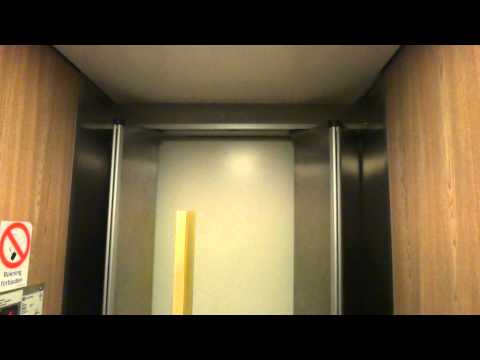 Merry Christmas! Svenska TecnoLift AB Roped Hydraulic elevator @ Norralagatan 4A, Söderhamn, Sweden