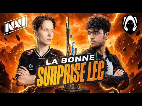 🔥LA BONNE SURPRISE LEC, JE MONTE DANS LE TRAIN🔥(NAVI VS HERETICS)