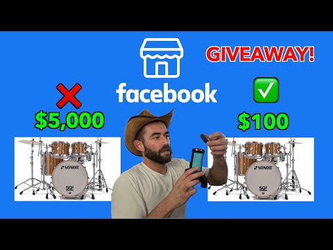 Offering $100 for Drum Kits on Facebook Part 2