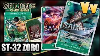 One Piece TCG: First Impressions of the New Green Zoro Starter Deck Support (ST32) - Tempo Midrange