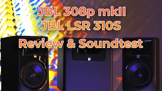 JBL 308P MKII and LSR 310S REVIEW - still worth in 2024?