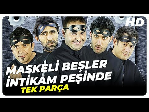 Maskeli Beşler: İntikam Peşinde | Şafak Sezer Türk Komedi Filmi | Full Film İzle (HD)