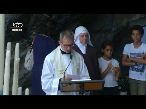 Chapelet du 7 septembre 2022 à Lourdes