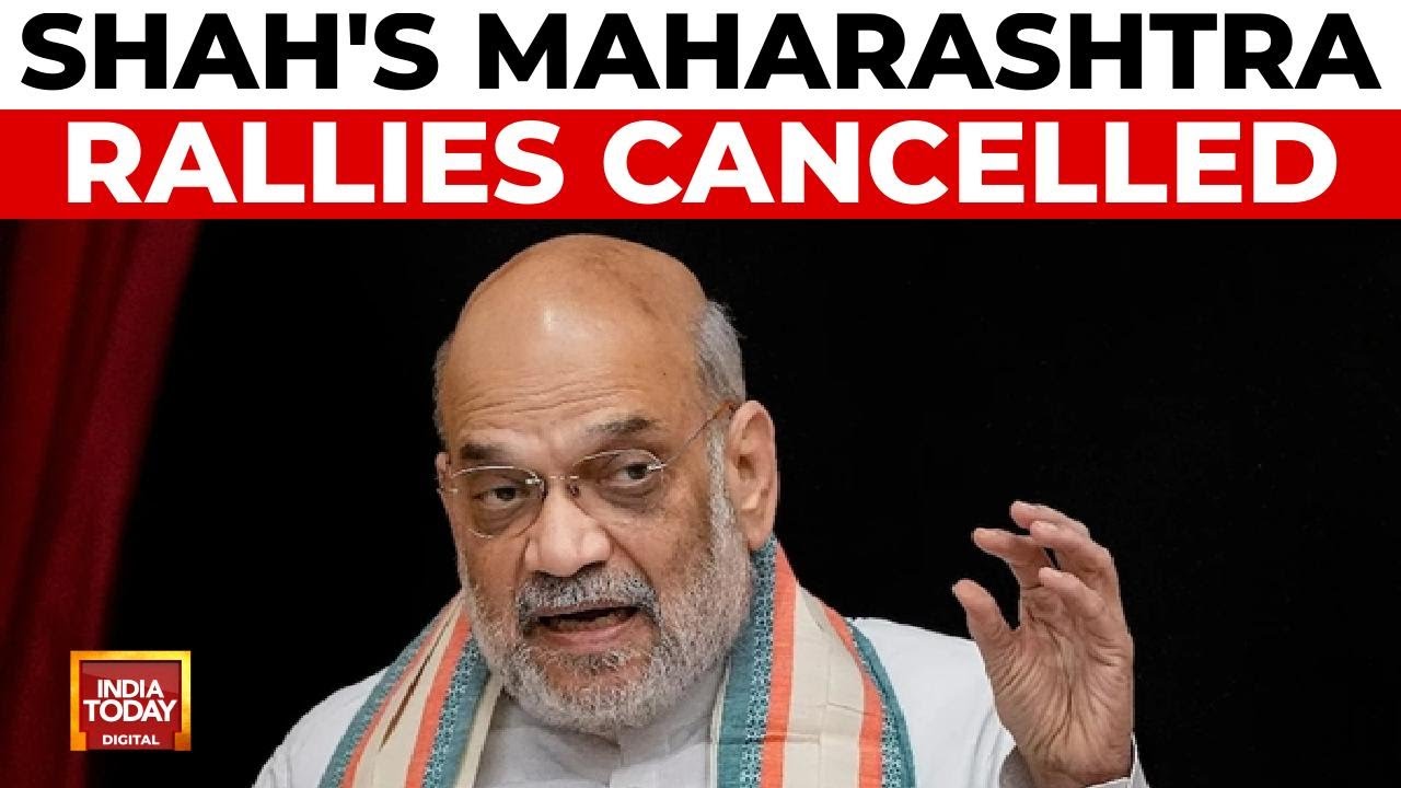 Home Minister Amit Shah Cancels Maharashtra Rallies Amid Manipur Violence | India Today