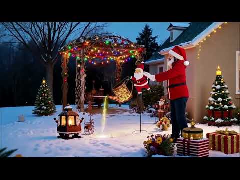 AxiaTool - 2025 New Christmas Santa Solar Kettle Lights