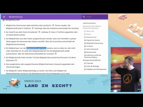 MRMCD2024 Vereine gründen für das Fediverse