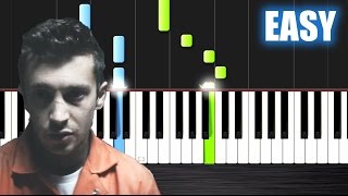 twenty one pilots: Heathens (from Suicide Squad) - EASY Piano Tutorial by PlutaX