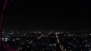 Вид на ночной Банхкок с крыши отеля Байок Скай (Baiyoke Sky Tower)