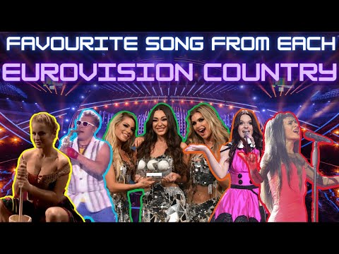 FAVOURITE EUROVISION SONG FROM EACH COUNTRY