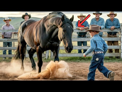 Nicht einmal der beste Wrangler konnte dieses wilde Pferd zähmen – bis dieses Kind eingriff