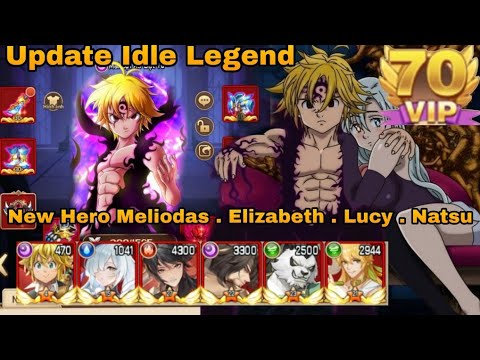 Update Idle Legend VN VIP 70 + Free 780 New Hero + 200K Coin Web + Equipment ★30&★25 + Full Bahan Up