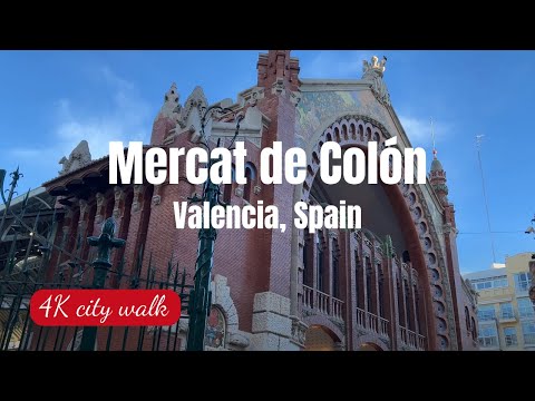 [4K] Valencia City Walk/ Eixample and Sant Francesc