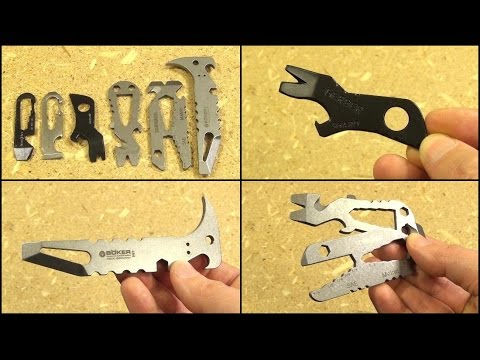 EDC Pry Tools, Boker Minibar, Night Ize, Schrade SCTPT - Multitool Monday Video