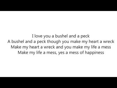 A Bushel and a Peck 1950   Fifties' Female Vocalists 24  Doris Day lyrics 1