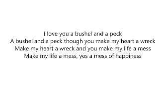 A Bushel and a Peck 1950   Fifties&#39; Female Vocalists 24  Doris Day lyrics 1