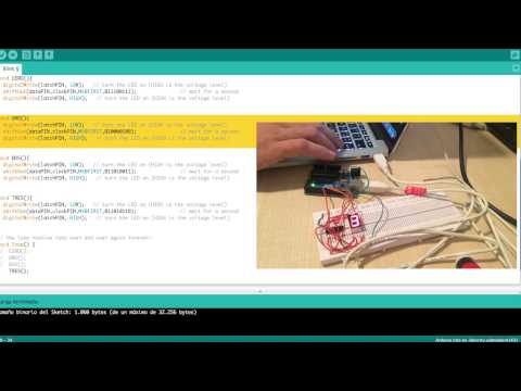 ARDUINO y el 74HC595. Creando un dado electrónico.