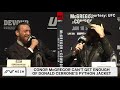 Conor McGregor Can't Get Enough Of Donald Cerrone's Python Coat