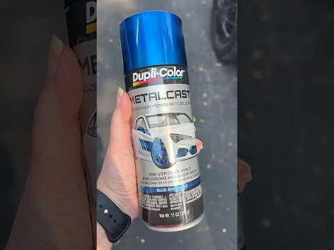 Watch Me Change My Jeep Logo from Chrome to Blue | Dupli-Color Metalcast DIY