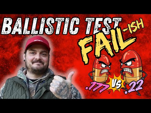Ballistics Testing  .177  vs .22  Penetrating Power! | Nothing went to plan, but the results are in!