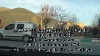 preview picture of video 'SEDEF SERAMİK YOLU Gemlik - BURSA'