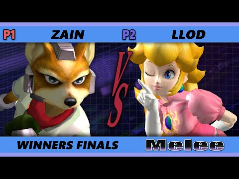 Your House Winners Finals - Zain (Fox) Vs. Llod (Peach) SSBM Melee Tournament