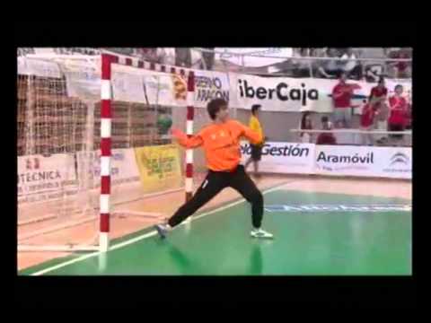 Gol Marco Escribano -Final Fase ascenso Asobal "BM Huesca- Anaitasuna"