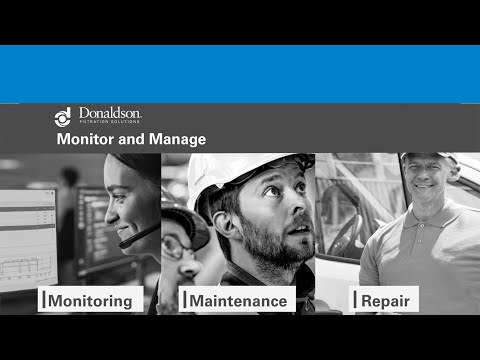 Donaldson Industrial Services Monitor and Manage Plan