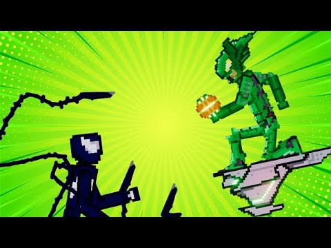 New Venom vs Green Goblin from Spider-Man Mod [Zebra Gaming TV] People Playground