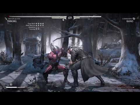 Mortal Kombat X Triborg LK-9T9 vs Kano Very Hard