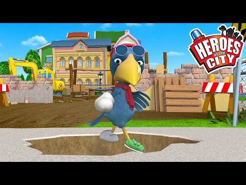 Calamity Crow´s unlucky day - Heroes of the City - Season 1 - EP#18 | Car Cartoons | Car Cartoons