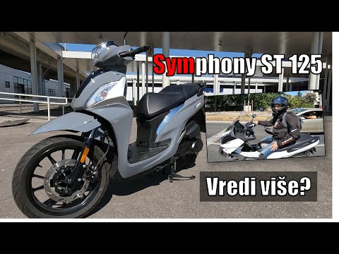 Sym Symphony 125. Dokazano pouzdan skuter