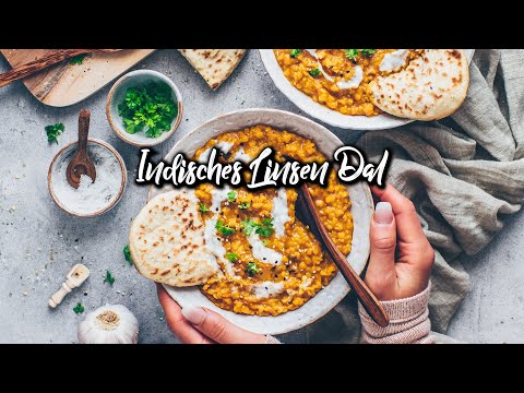 Rotes Linsen Dal - Indisches Veganes Curry * Rezept