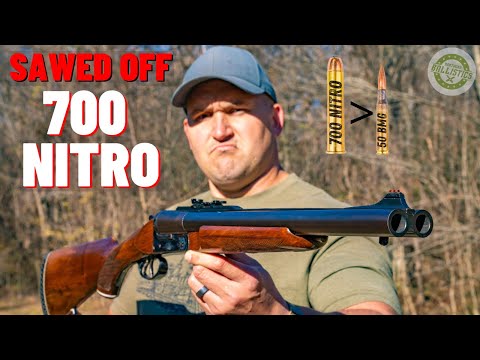 Sawed Off 700 Nitro !!! (The World’s First 700 Nitro Express Coach Gun)